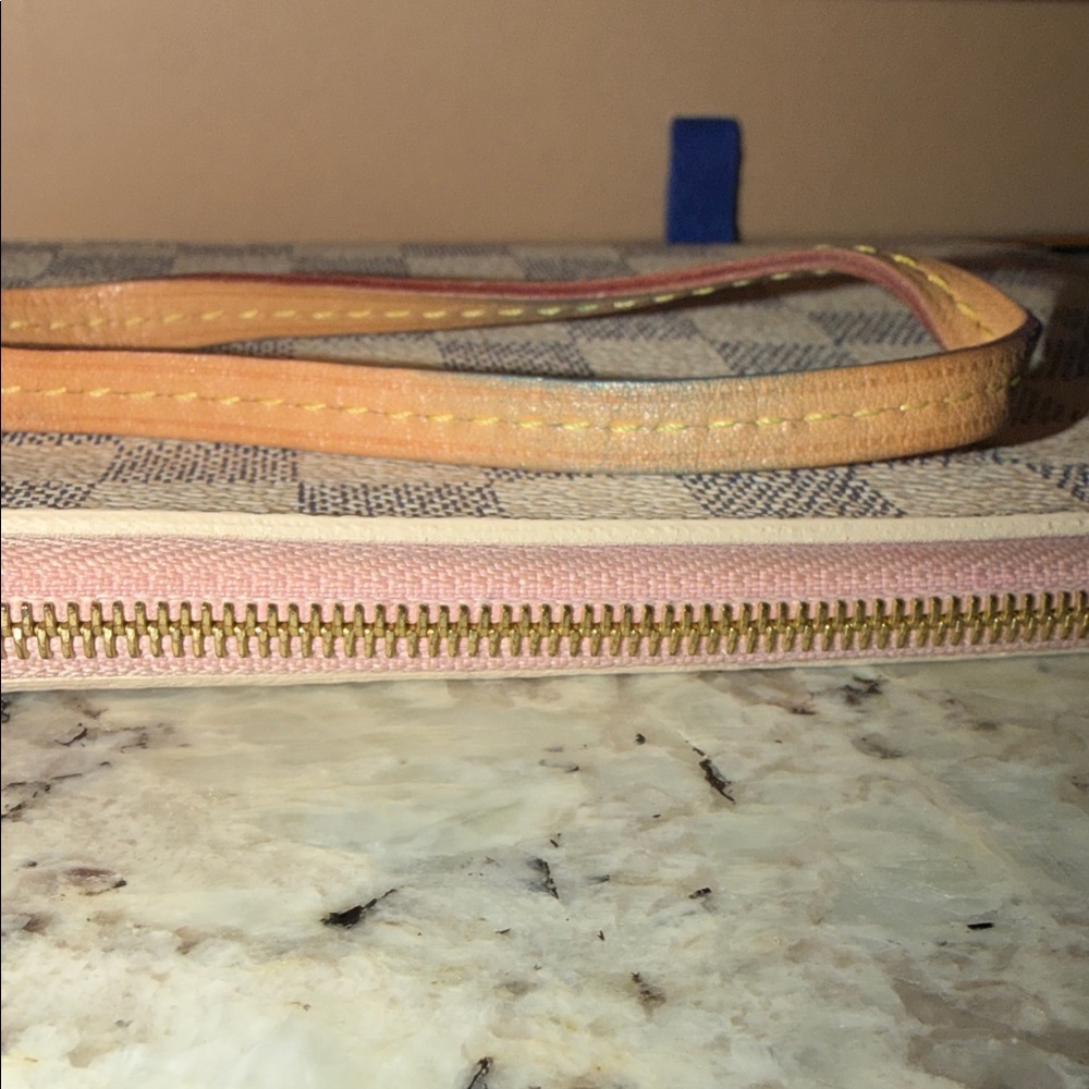 Louis Vuitton Damier Azur Neverfull Pouch - Picture 8 of 8